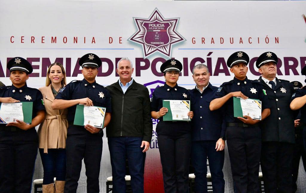 Ingresan 87 nuevos cadetes a la Policía de Torreón